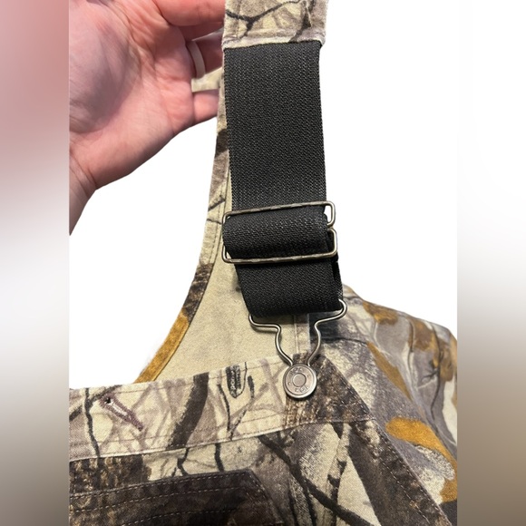 10x Outdoor Bib Overalls Realtree Hardwood 42 Regular Camouflage Hunting - Picture 10 of 14